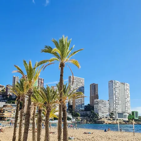 Mael Avec Piscine Et Jolie Vue Lägenhet